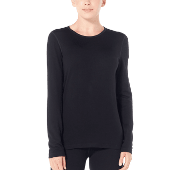 T-shirt a manches longues Icebreaker Tech LS Crewe Women (104387) Black001