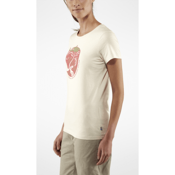 T-shirt a manches courtes Fjällräven Arctic Fox Print T-Shirt Women Indigo Blue