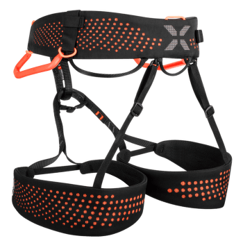 Siege Mammut Nordwand Harness black-vibrant orange