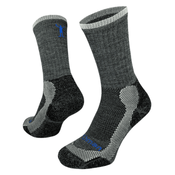Chaussettes Northman Trekking Light Merino Crew Šedá/antracit