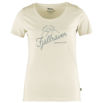 T-shirt a manches courtes Fjällräven Sunrise T-shirt Women Chalk White