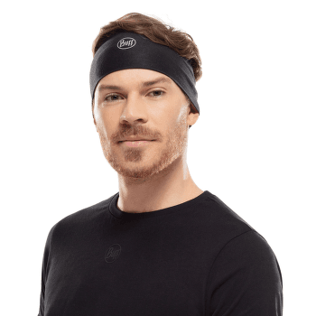 Bandeau Buff CoolNet UV+® Headband Solid Black SOLID NIGHT BLUE