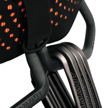 Siege Mammut Comfort Fast Adjust Harness Men black-safety orange 00430