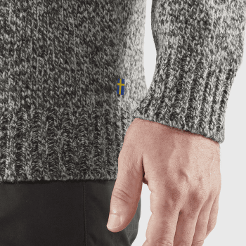 Pull Fjällräven Lada Round-neck Sweater Men Chalk White