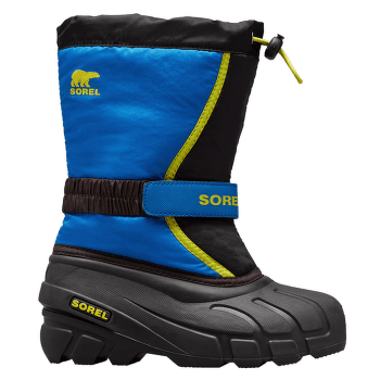 Chaussures Sorel Youth Flurry (1855252) Black, Super Blue 014
