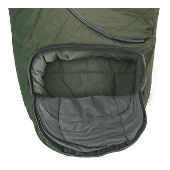 Sac de couchage Grüezi bag Biopod Wolle Survival XXL Wide Greenery