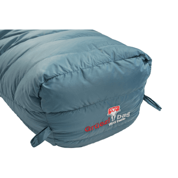 Sac de couchage Grüezi bag Biopod Down Hybrid Ice Cold Platin Grey
