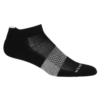 Chaussettes Icebreaker Multisport Light Micro Men Black/Snow/Metro HTHR