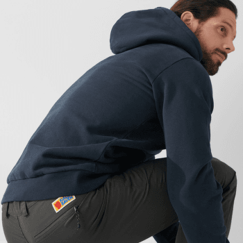 Sweat-shirt Fjällräven Fjällräven Logo Hoodie Men Dark Navy