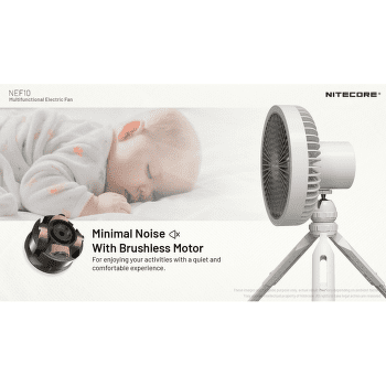 Větrák Nitecore NEF10 Grey