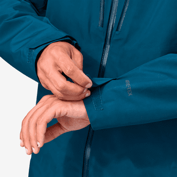 Veste Patagonia Triolet Jacket Men Forge Grey w/P6 Blue