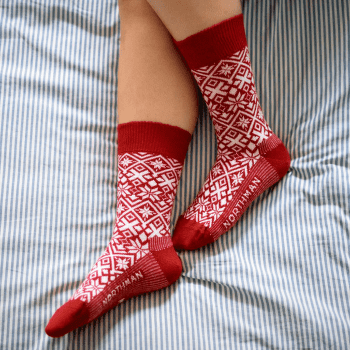 Chaussettes Northman Fauske merino 2-pack 35_mix barev