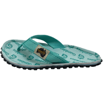 Tongs Gumbies Gumbies Mint Multi Logo Mint Multi Logo