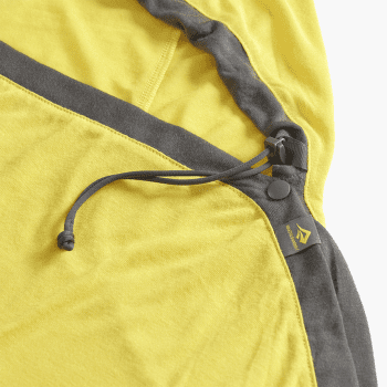 Insert de sac de couchage Sea to Summit Reactor Sleeping Bag Liner - Mummy w/ Drawcord- Compact Sulphur Yellow