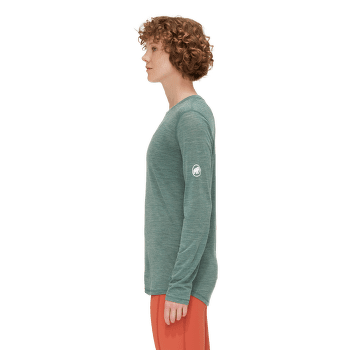 T-shirt a manches longues Mammut Tree Wool FL Longsleeve Women marine melange 5784