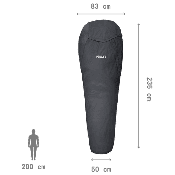 Sac de bivouac Millet BIVY BAG ASPHALT NEW