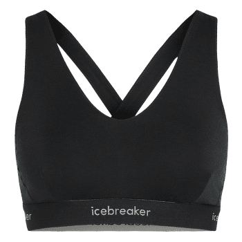 Brassiere Icebreaker Merino 125 Cool-Lite Sprite Racerback Bra Women Black