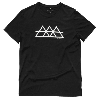 T-shirt a manches courtes Devold Classic Triple Tee Men 950A BLACK
