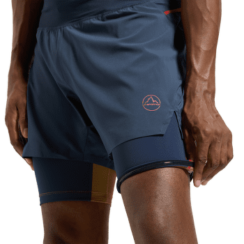 Shorts La Sportiva ULTRA DISTANCE SHORTS Men Night Sky/Mountain Red