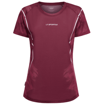 T-shirt a manches courtes La Sportiva PACER T-SHIRT Women Redwood/Chalk