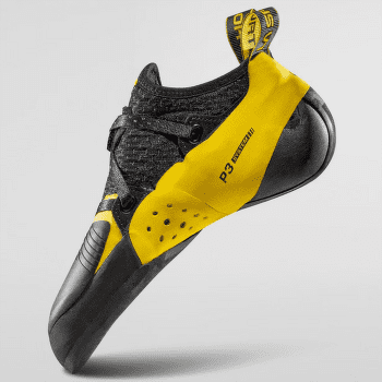 Chaussons d'escalade La Sportiva Solution Comp Black/Yellow