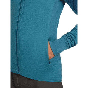 Sweat-shirt Icebreaker Merino Blend 300 RealFleece™ Descender LS Zip Men BLACK