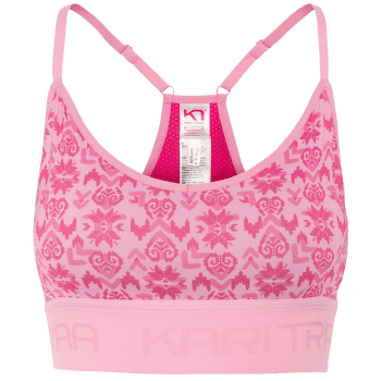 Brassiere Kari Traa VAR PRINTED SPINK/BRIGHT PINK