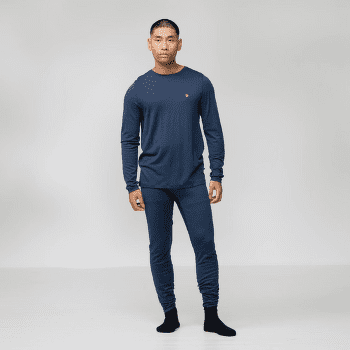 T-shirt a manches longues Fjällräven Bergtagen Merino 190 LS Men Mountain Blue