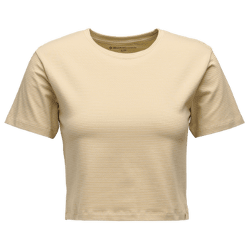 T-shirt a manches courtes Black Diamond BD Stripe SS Tee Women White Oak-Off White