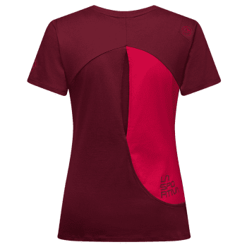 T-shirt a manches courtes La Sportiva ROOF T-SHIRT Women Redwood/Azalea