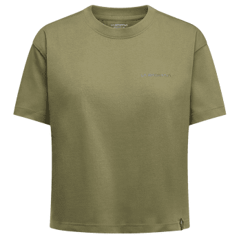 T-shirt a manches courtes La Sportiva TRILOGY CROP T-SHIRT Women Cypress/Chalk