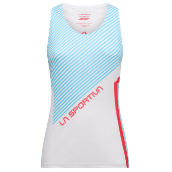 Débardeur La Sportiva FLOW TANK Women Hibiscus/Malibu Blue