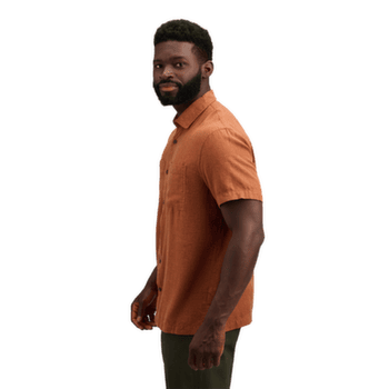 Chemises a manches courtes Black Diamond Scenic Route SS Shirt Men Midnight Blue-Glacier