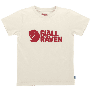 T-shirt a manches courtes Fjällräven Fjällräven Logo T-shirt Kids Chalk White
