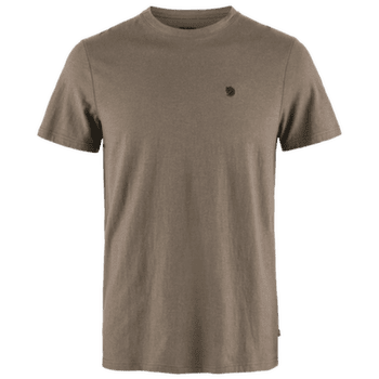 T-shirt a manches courtes Fjällräven Hemp Blend T-shirt Men Suede Brown