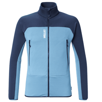 Sweat-shirt Millet FUSION GRID JACKET MEN CORONET BLUE/SAPHIR