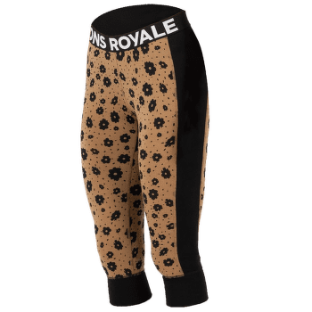 Leggings 3/4 Mons Royale Cascade Merino Flex 200 3/4 Legging Women Aoraki Lily Toffee