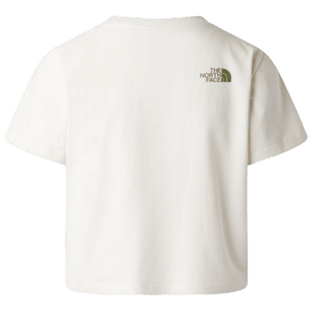 T-shirt a manches courtes The North Face Flora Embro Regular Short Sleeve Tee-Graphic Women WHITE DUNE
