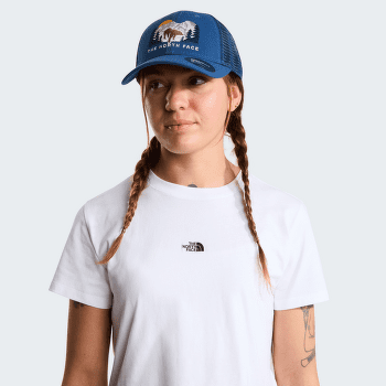 Casquette de baseball The North Face Embroidered Mudder Trucker OF5 SHADY BLUE/BEAR GRAPHIC