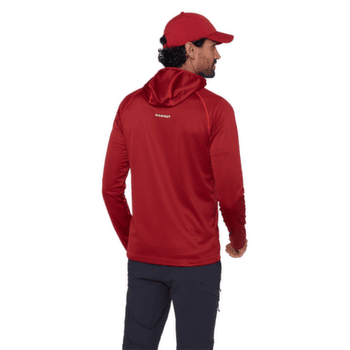 Sweat-shirt Mammut CRAG ML HOODED JACKET MEN 3818 dark mammut red