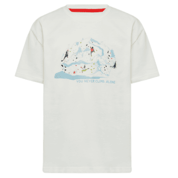 T-shirt a manches courtes Mammut MAMMUT BASE T-SHIRT CLIMBING KIDS white 0243
