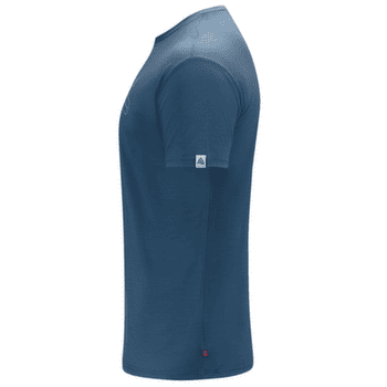 T-shirt a manches courtes Aclima LightWool 140 Tee Oars Men Blue Fusion
