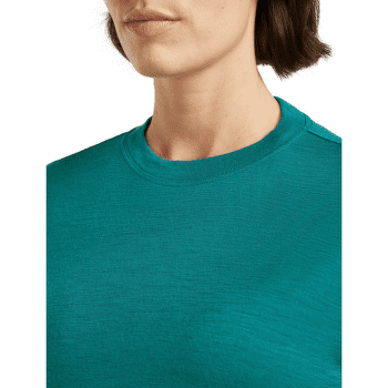 T-shirt a manches courtes Icebreaker Merino 150 Tech Lite SS Crop Tee Women TIDAL TEAL