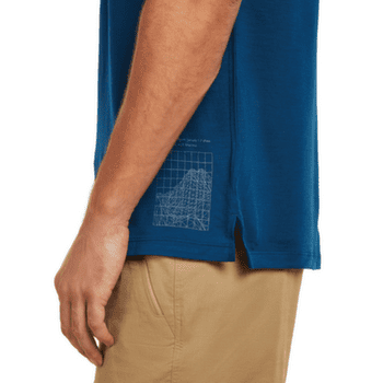 T-shirt a manches courtes Icebreaker Merino Blend 125 Cool-Lite Sphere SS Tee Beta Men BLACK
