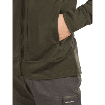 Pull Icebreaker Merino 260 Quantum LS Zip Men Black