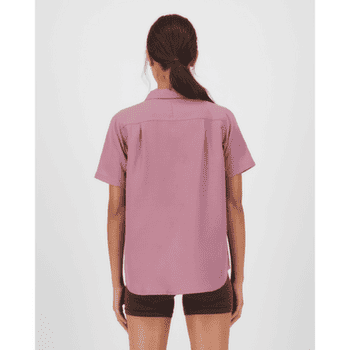 Chemises a manches courtes Mons Royale AT Merino Short Sleeve Shirt Women Sierra Pink