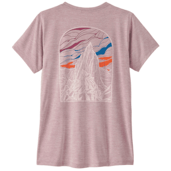 T-shirt a manches courtes Patagonia Cap Cool Daily Shirt - Cloud Crag Women Quiet Violet