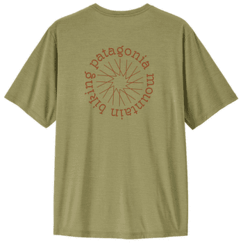 T-shirt a manches courtes Patagonia Cap Cool Daily Shirt - Spoke Stencil Men Gumtree Green - Light Gumtree Green X-Dye