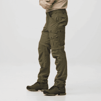 Pantalons Fjällräven VIDDA PRO LITE ZIP-OFF TROUSERS MEN Dark Grey 030