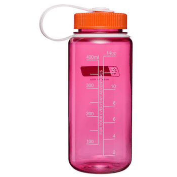 Bouteille Nalgene Wide-Mouth 500 mL Sustain Fuchsia Purple w/Flame